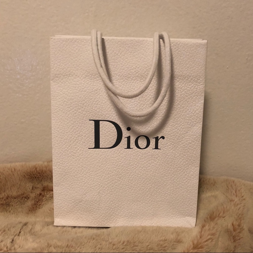 SOLD Dior paper gift bag